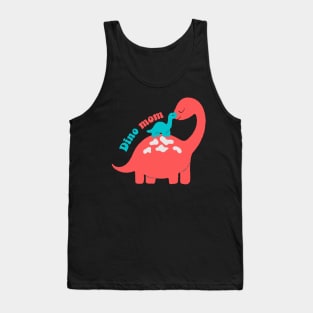 Dino mom - cute cozy Tank Top